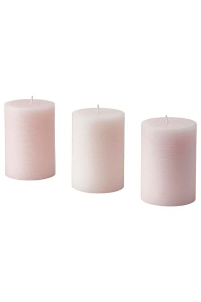 IKEA Kokulu Blok Mum, Pembe, 30 Saat, Yasemin