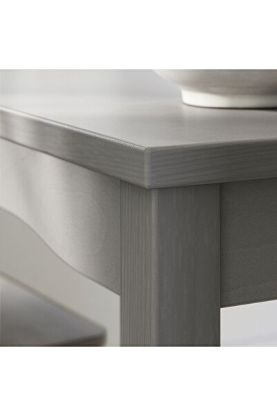 IKEA mutfak masası, gri, 74x74 cm, 2 kişilik