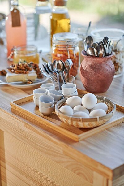 IKEA OSTBIT Bambu Tepsi Çay Kahve Servis Sunum 25x33 cm
