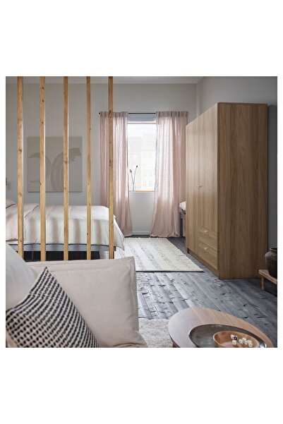 IKEA gardırop, meşe görünümlü