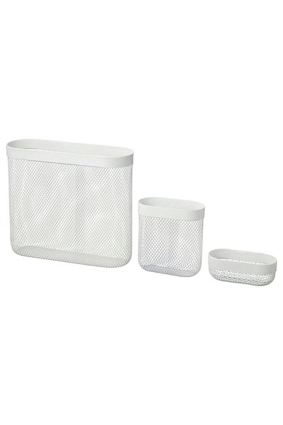IKEA Skadis Set of 3 Oval Baskets for Board