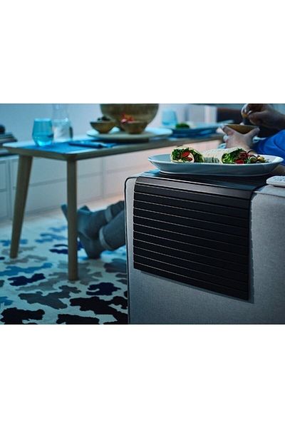 IKEA Black Armrest Tray - Seat Side