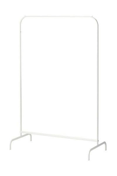 IKEA Mulig Standing Clothes Rack Metal Width: 99 cm Height: 152 cm