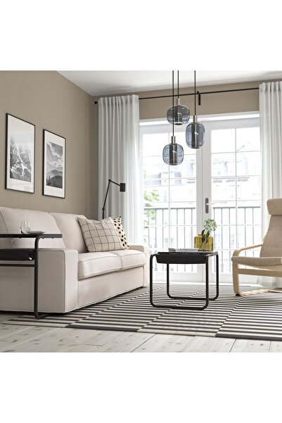 IKEA Yan Sehpa, Uzunluk: 53 cm  Genişlik: 50 cm  Yükseklik: 63 cm