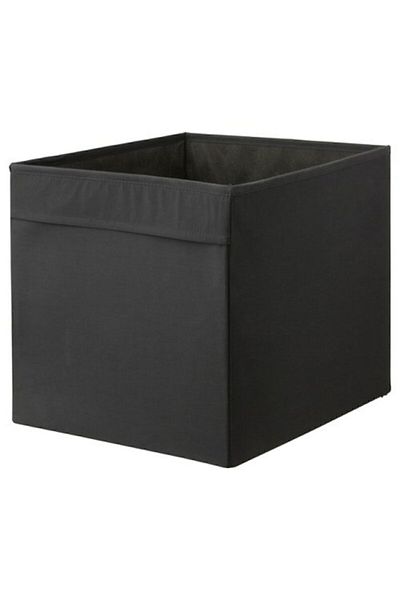 IKEA Organizer Box Home Organization Organizing Storage Box Black 33X38X33 cm