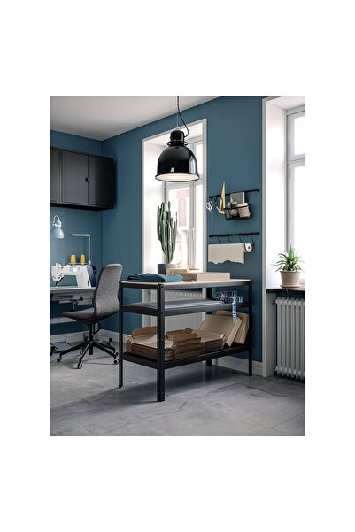 IKEA Çalışma tezgahı, Uzunluk: 110 cm  Genişlik: 55 cm  Yükseklik: 88 cm