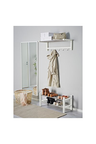 IKEA ayakkabılık, beyaz, 79x32 cm