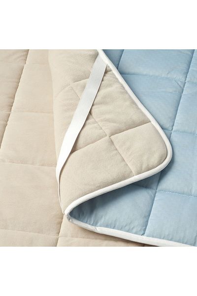 IKEA Double Sided Beige-Blue Mattresses - Keeps Cool and Warm