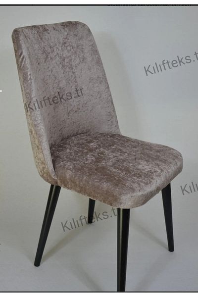 kılıfteks Голям овален калъф за стол Кадифе