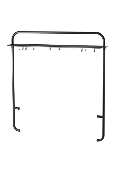 IKEA VADHOLMA mutfak adası rafı, siyah