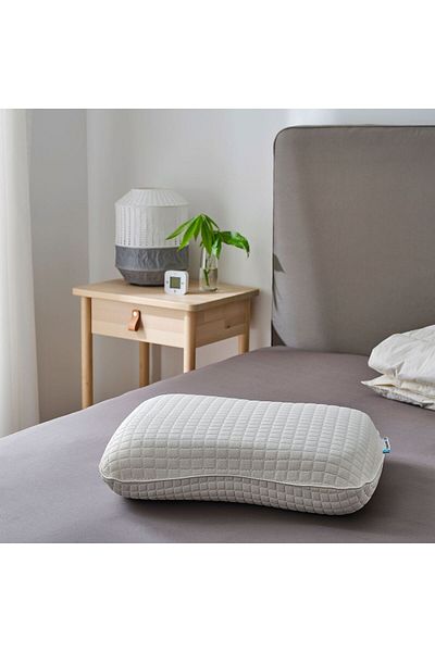 IKEA وسادة بيضاء مريحة - 44x56 سم، متعددة الاستخدامات