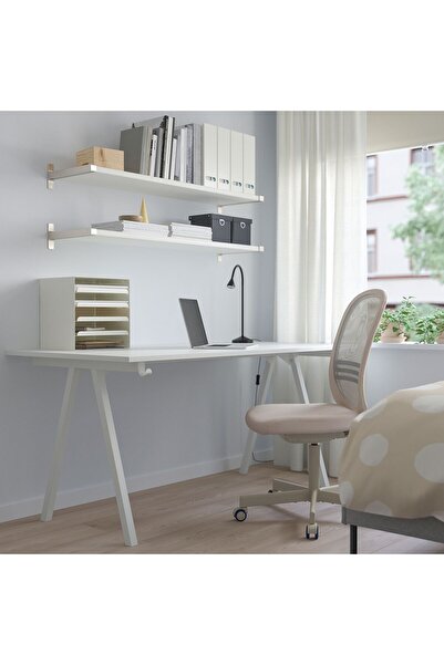 IKEA çalışma masası, beyaz, 160x80 cm