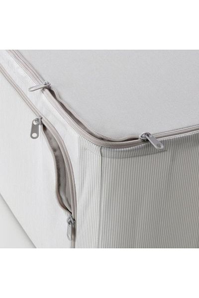 IKEA Hemmafıxare Storage Box, White-grey