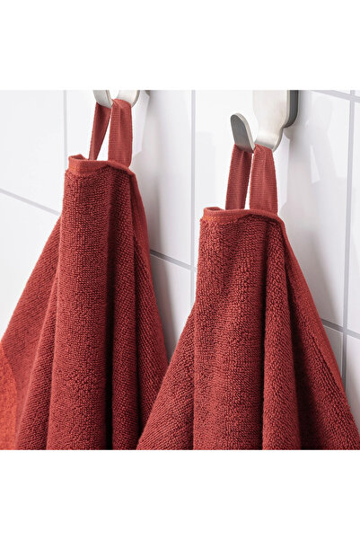 IKEA Red Bath Towel - 70X140 Cm, Hımlean