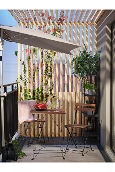 IKEA güneş şemsiyesi, gri, 150x100 cm, ayaksız