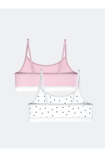 LC Waikiki LCW Kids Ecru Girls Bustier 2-pack