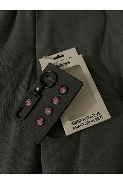 Teknotik فيات سيبوب - غطاء سلسلة المفاتيح مع هدية