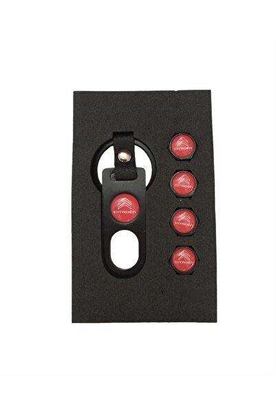Smart Garage Citroen Keychain and Valve Cover Set