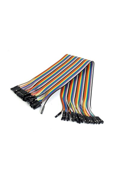 Genel Markalar 20cm 40 Pin Dişi Dişi Dupont Kablo Breadboard Atlama Kablosu J...
