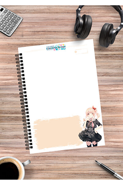 mertfigur Project Sekai Akiyama Mizuki Anime Spiral A5 Notebook - 50 Sheets