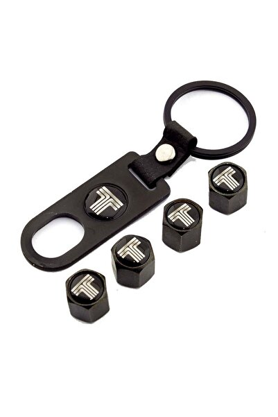 KARA AUTO Σετ κάλυμμα βαλβίδας και μπρελόκ από ανοξείδωτο ατσάλι Tofaş