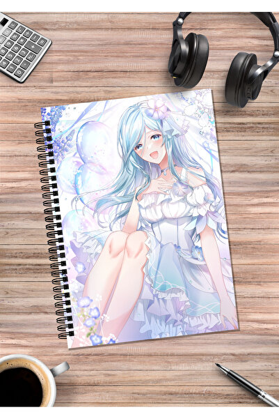 mertfigur Project Sekai Pjsekai Hinomori Shizuku Caiet cu spirală anime A5 (5...