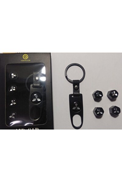 KARA AUTO Σετ μπρελόκ για μεταλλικό κάλυμμα βαλβίδων αυτοκινήτου Mitsubishi