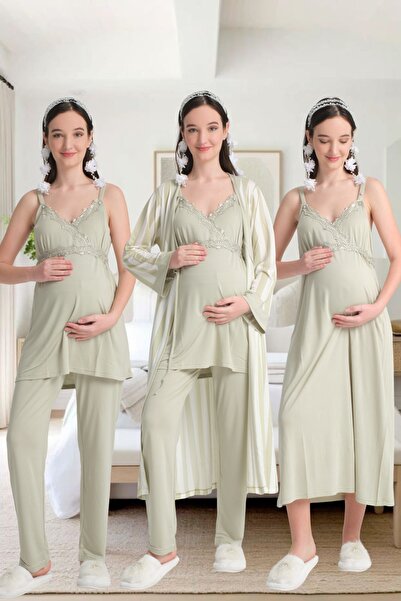 effort طقم ثوب صباحي وبيجامة للنساء الحوامل والأمهات