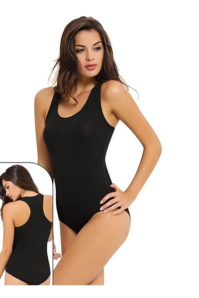 enmodaiçgiyim Μαύρο ύφασμα βισκόζης Sports Woman Snap Body