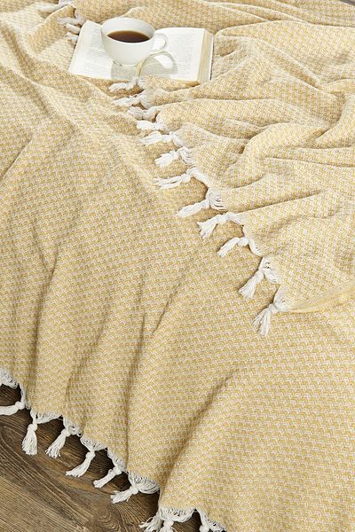 Home Çiqrik Home Natural Cotton Yelda Pike