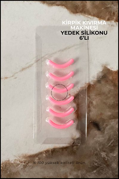 GXMPRO New Eyelash Curling Machine Replacement Silicone 6 Pcs
