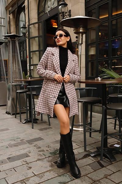 TANISA Jachetă lungă Clara Tns-4176