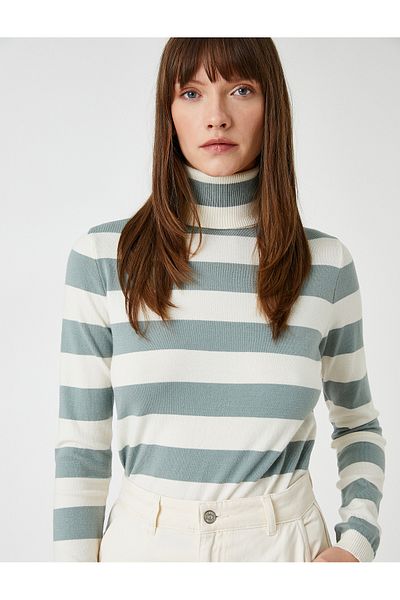 Koton Slim-Fit Turtleneck Sweater