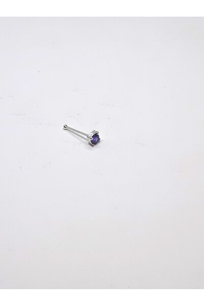Set 925 Ayar Gümüş Renkli Zirkon Taşlı 'KARE' Hızma ( En:3 mm Boy: 3 mm )