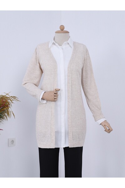 Modamorfo Long Sleeve Mesh Spring Cardigan