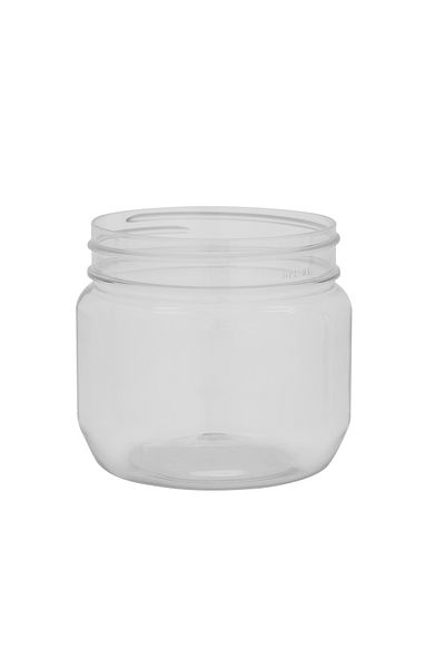 ROYALFORD Round Air-Tight PET Jar, 250ml Plastic Container, RF11094