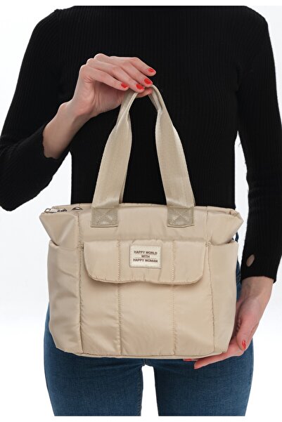 WITH-W Paraşüt Kumaş, Cepli Model, Çapraz Askılı, Su Geçirmez, El Ve Omuz Kad...