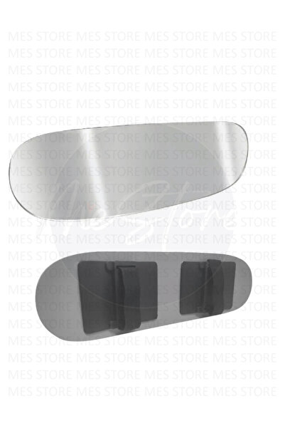 mes store Iç Dikiz Aynası Geçme Bombeli Geniş Açılı Kırılmaz Ayna