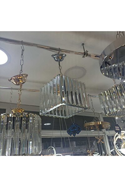 Zeyrek Lüks Elmas Kare Avize