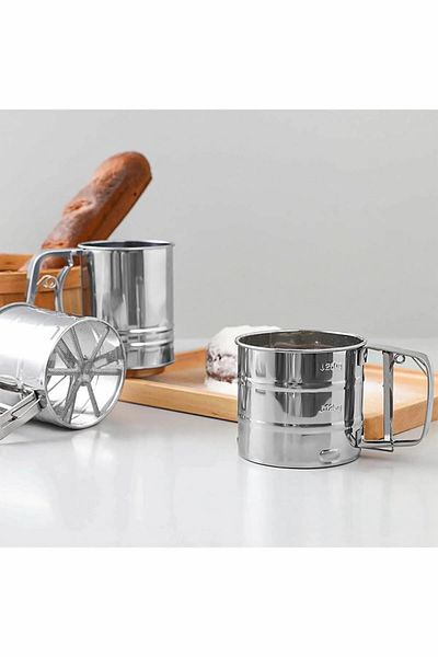 Leony Stainless Steel Flour And Sugar Sieve