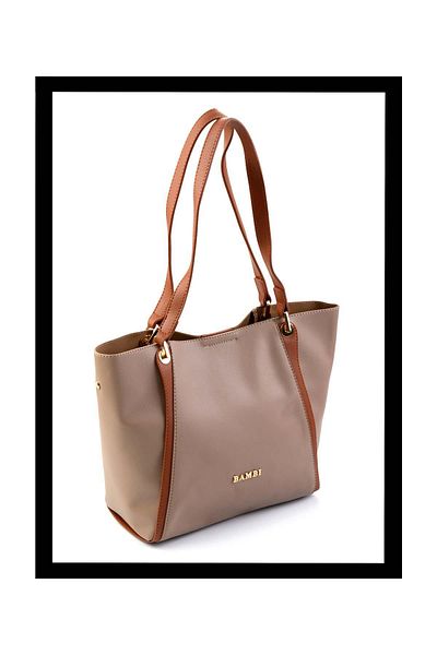 Bambi Mink Women's Shoulder Bag C 06004258009
