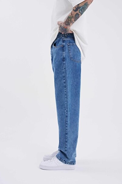 Machinist Pantaloni largi pentru bărbați, albastru K