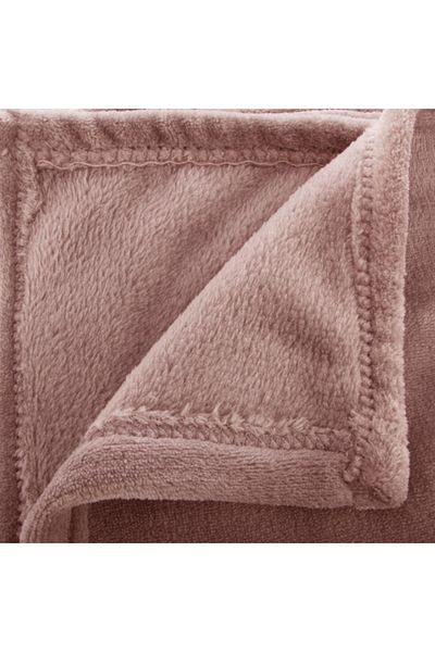 Atmosphera Plain Rectangular Blanket 130 x 180cm 156047P