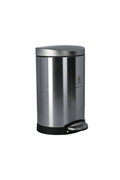 Simplehuman Step-On Semi Round Stainless Steel Trash Can 6 Liter