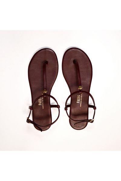 Tkees Women's Burgundy Daily Sandals