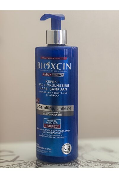 Bioxcin MEN+SPORT KEPEK SAÇ DÖKÜLMESİ KARŞITI ŞAMPUAN