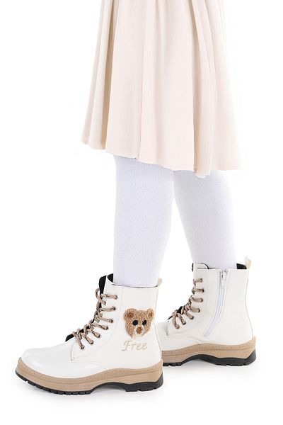 KARAMAZI Karamazı Kids Thermo Sole Girl's Boots 625 Ζαρωμένο δέρμα