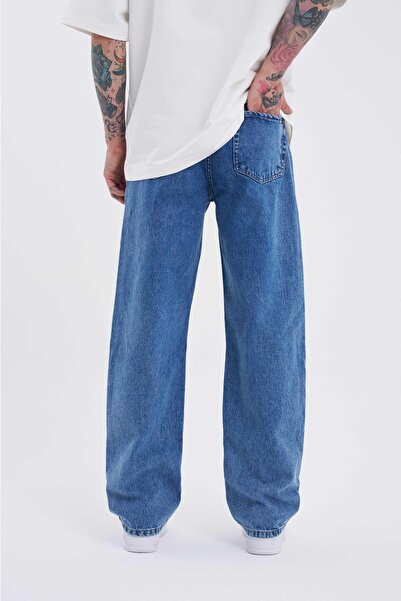 Machinist Pantaloni largi pentru bărbați, albastru K