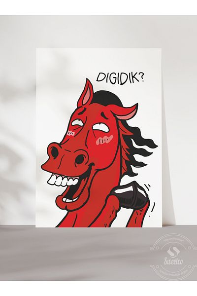Sweetco Αφίσα χωρίς πλαίσιο Horse Snout; Αφίσα |   Αλόγο, Ζώο, Αστεία αφίσα