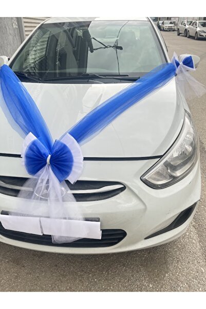 ecrin tuhafiye hobi Pratik Düğün Arabası Süsleme Seti - Gelin Arabası Süsü - Konvoy Süsü